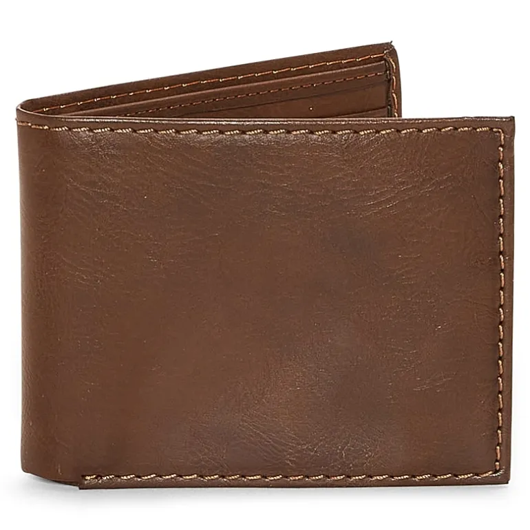 J. Ferrar Mens Rfid Blocking Traveler Wallet