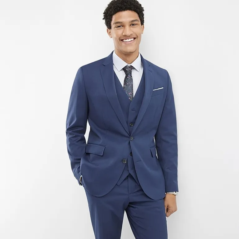 J. Ferrar Mens Slim Fit Suit Vest
