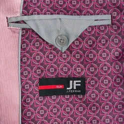 J. Ferrar Mens Slim Fit Velvet Sport Coat