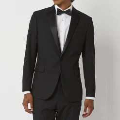 J. Ferrar Mens Ultra Comfort Tux Stretch Fabric Classic Fit Tuxedo Separates