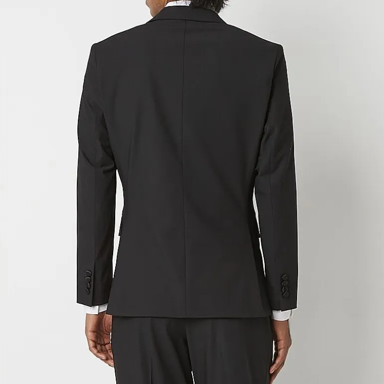 J. Ferrar Mens Ultra Comfort Tux Stretch Fabric Classic Fit Tuxedo Jacket