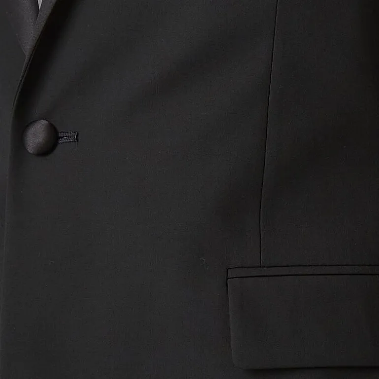 J. Ferrar Mens Ultra Comfort Tux Stretch Fabric Classic Fit Tuxedo Jacket