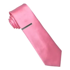 J. Ferrar Satin Solid Tie Set