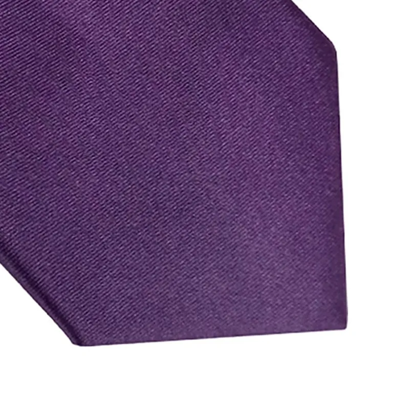 J. Ferrar Satin Solid Tie Set