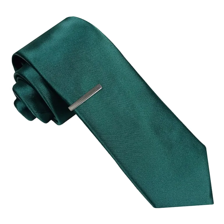 J. Ferrar Satin Solid Tie Set