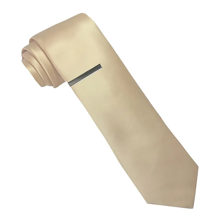 J. Ferrar Satin Solid Tie Set