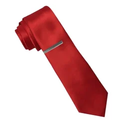 J. Ferrar Satin Solid Tie Set