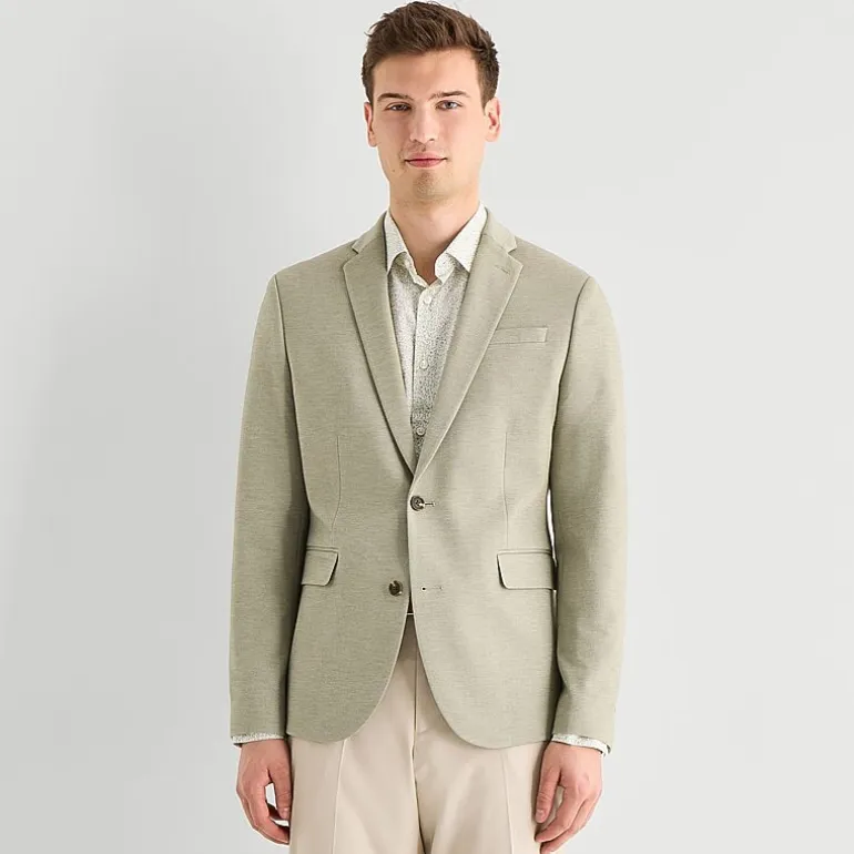 J. Ferrar 360 Stretch Knit Texture Mens Slim Fit Sport Coat