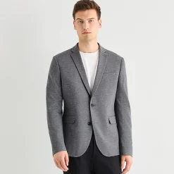 J. Ferrar 360 Stretch Knit Texture Mens Slim Fit Sport Coat