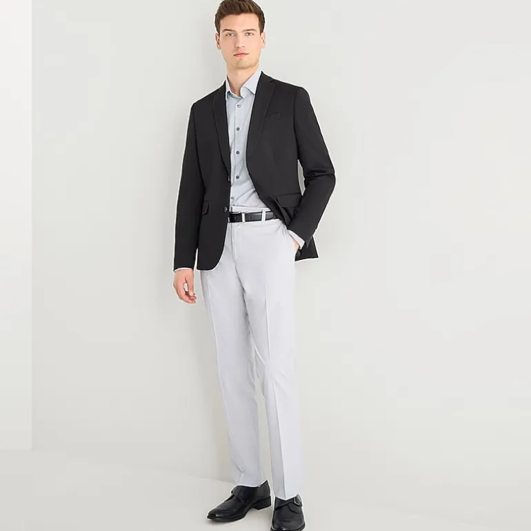 J. Ferrar 360 Stretch Knit Texture Mens Slim Fit Sport Coat