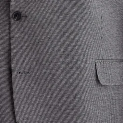 J. Ferrar 360 Stretch Knit Texture Mens Big and Tall Stretch Fabric Regular Fit Sport Coat