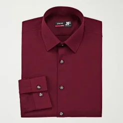 J. Ferrar 360 Stretch Performance Mens Regular Fit Stretch Fabric Long Sleeve Dress Shirt