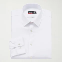 J. Ferrar 360 Stretch Performance Mens Regular Fit Stretch Fabric Long Sleeve Dress Shirt