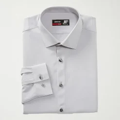 J. Ferrar 360 Stretch Performance Mens Regular Fit Stretch Fabric Long Sleeve Dress Shirt