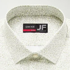 J. Ferrar 360 Stretch Performance Mens Slim Fit Stretch Fabric Long Sleeve Dress Shirt