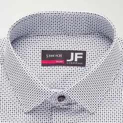 J. Ferrar 360 Stretch Performance Mens Slim Fit Stretch Fabric Long Sleeve Dress Shirt