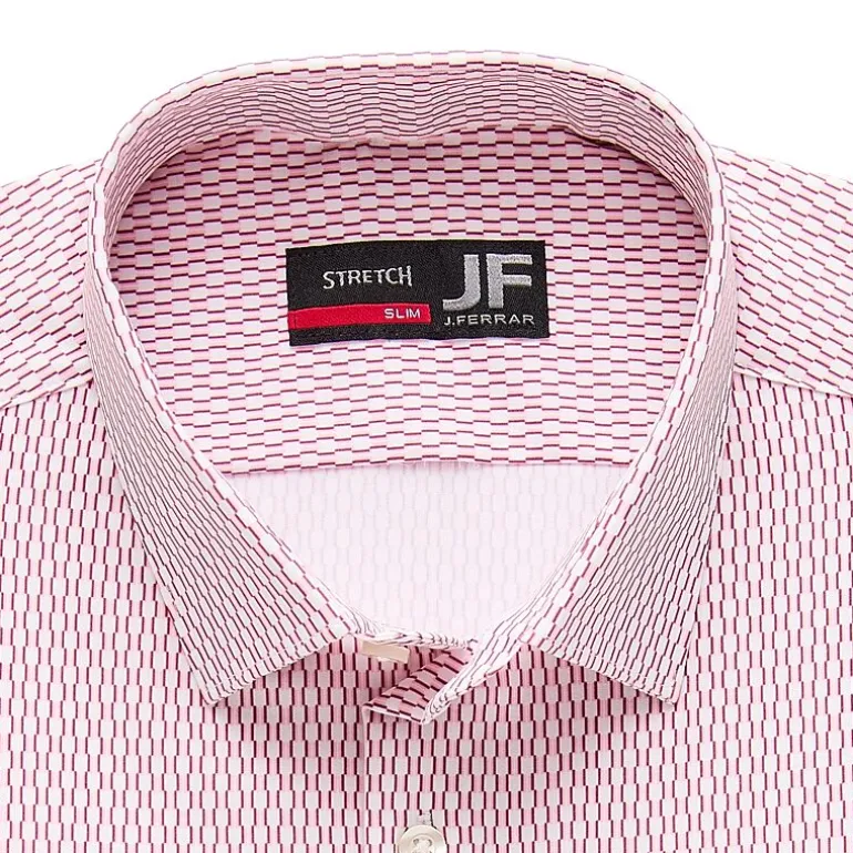 J. Ferrar 360 Stretch Performance Mens Slim Fit Stretch Fabric Long Sleeve Dress Shirt