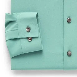 J. Ferrar 360 Stretch Performance Mens Slim Fit Stretch Fabric Long Sleeve Dress Shirt