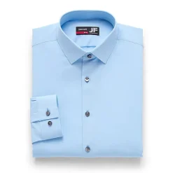 J. Ferrar 360 Stretch Performance Mens Slim Fit Stretch Fabric Long Sleeve Dress Shirt