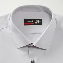 J. Ferrar 360 Stretch Slim Performance Mens Slim Fit Stretch Fabric Long Sleeve Dress Shirt