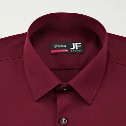 J. Ferrar 360 Stretch Slim Performance Mens Slim Fit Stretch Fabric Long Sleeve Dress Shirt
