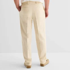 J. Ferrar Textured Mens Straight Fit Dress Flat Front Pant