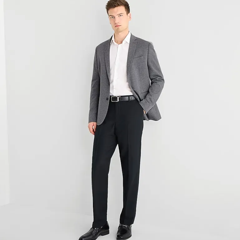 J. Ferrar Textured Mens Straight Fit Flat Front Pant