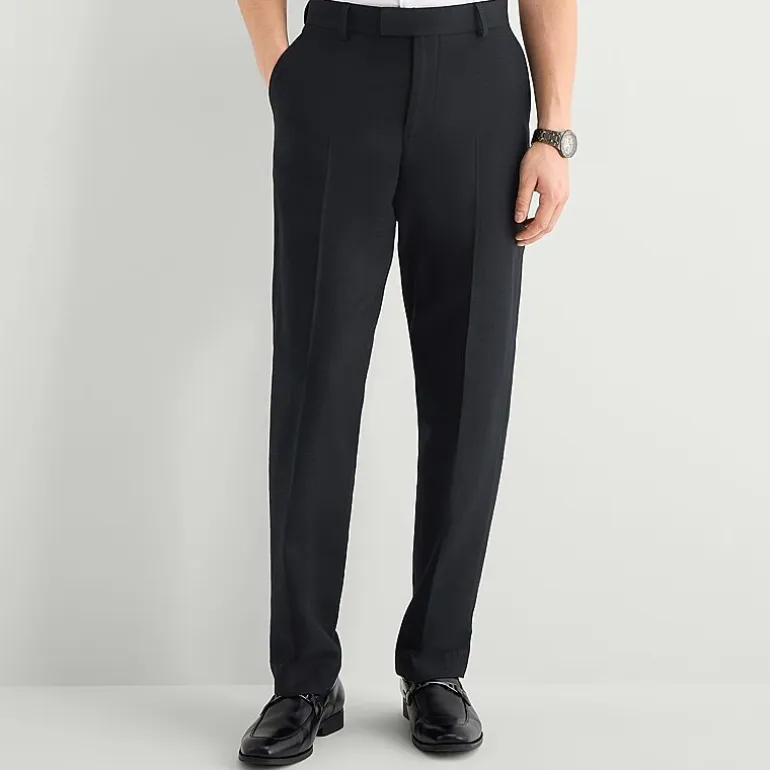 J. Ferrar Textured Mens Straight Fit Flat Front Pant