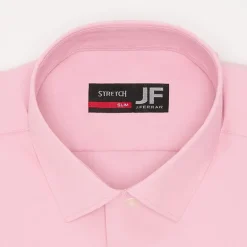 J. Ferrar Trutemp365 Chambray Mens Slim Fit Wrinkle Free Long Sleeve Dress Shirt