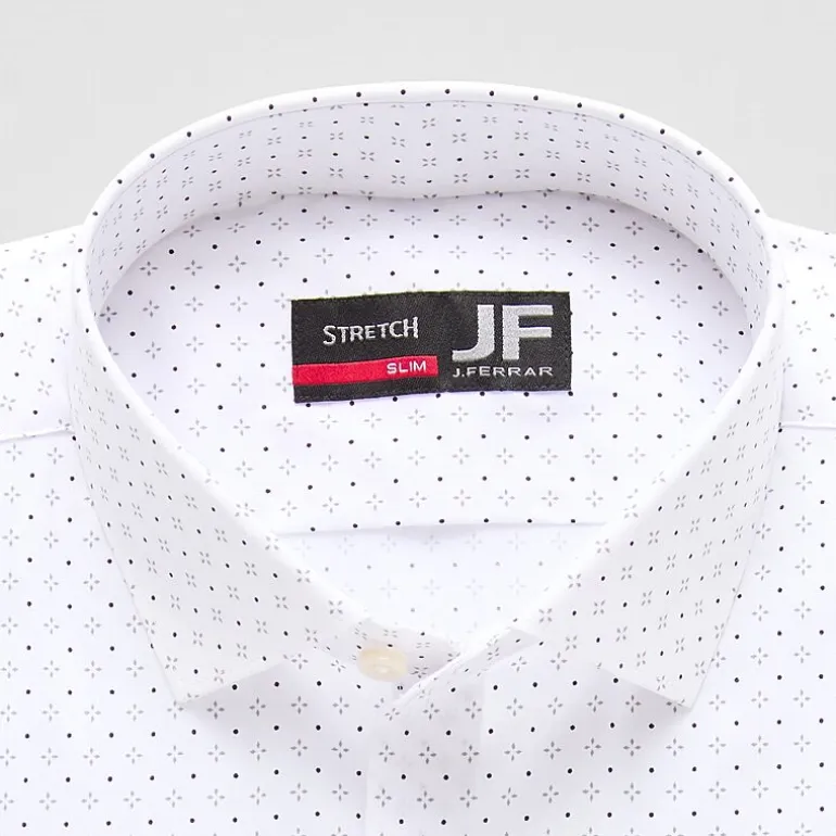 J. Ferrar Trutemp365 Mens Slim Fit Wrinkle Free Long Sleeve Dress Shirt