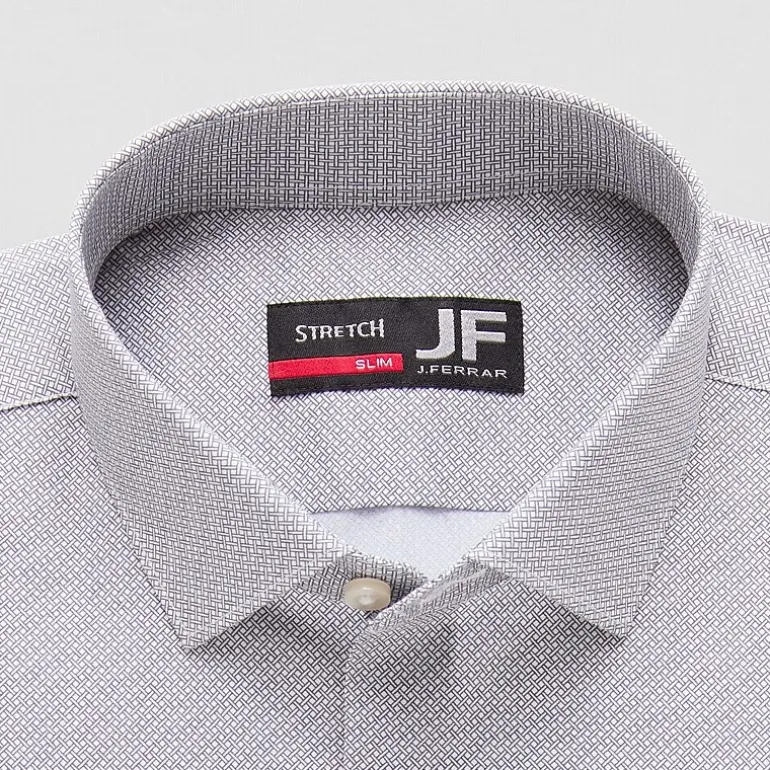 J. Ferrar Trutemp365 Mens Slim Fit Wrinkle Free Long Sleeve Dress Shirt