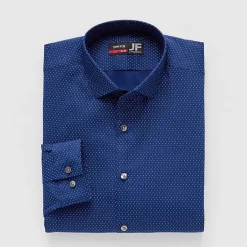 J. Ferrar Trutemp365 Mens Slim Fit Wrinkle Free Long Sleeve Dress Shirt