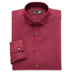 J. Ferrar Trutemp365 Mens Slim Fit Wrinkle Free Long Sleeve Dress Shirt