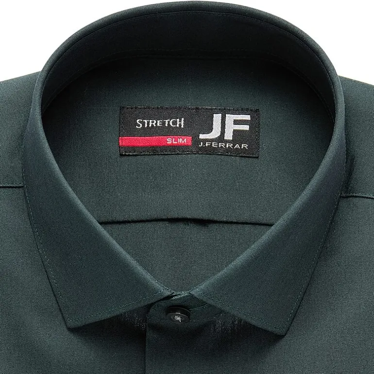 J. Ferrar Trutemp365 Mens Slim Fit Wrinkle Free Long Sleeve Dress Shirt