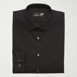 J. Ferrar Ultra Comfort Big and Tall Mens Regular Fit Easy Care Stretch Fabric Long Sleeve Dress Shirt