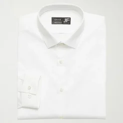 J. Ferrar Ultra Comfort Big & Tall Mens Regular Fit Stretch Fabric Wrinkle Free Long Sleeve Dress Shirt