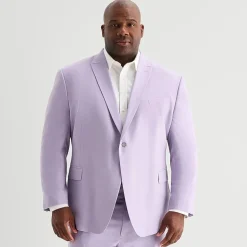 J. Ferrar Ultra Comfort Mens Regular Fit Big and Tall Suit Jacket