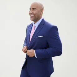 J. Ferrar Ultra Comfort Mens Regular Fit Big and Tall Suit Jacket