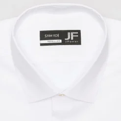 J. Ferrar Ultra Comfort Mens Regular Fit Stretch Fabric Wrinkle Free Long Sleeve Dress Shirt
