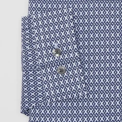 J. Ferrar Ultra Comfort Mens Regular Fit Stretch Fabric Wrinkle Free Long Sleeve Dress Shirt
