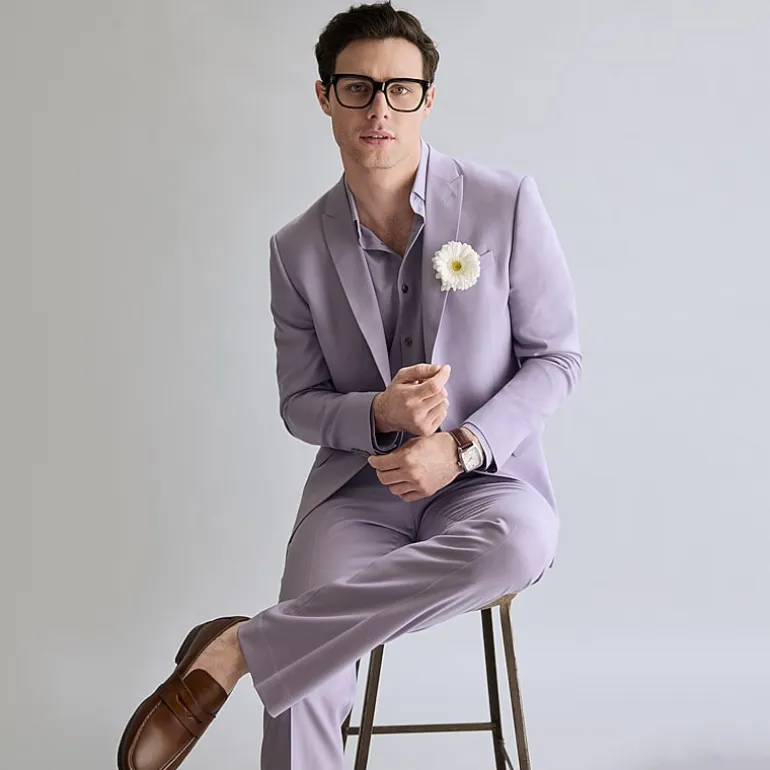 J. Ferrar Ultra Comfort Mens Slim Fit Suit