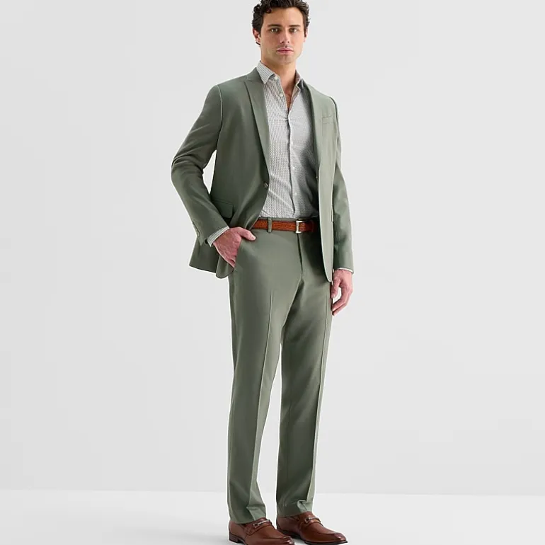 J. Ferrar Ultra Comfort Mens Slim Fit Suit