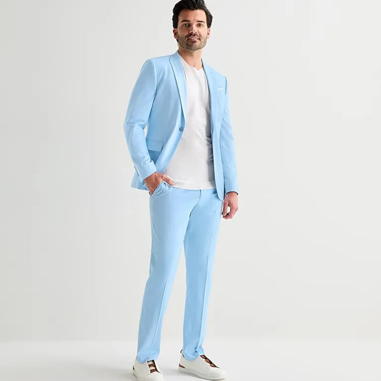 J. Ferrar Ultra Comfort Mens Slim Fit Suit