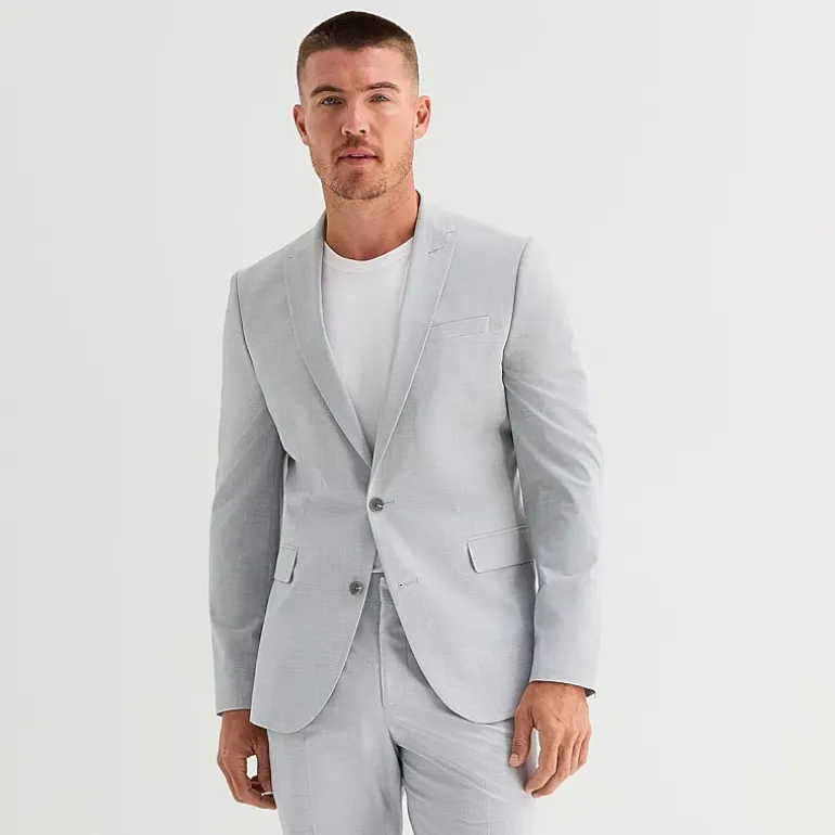 J. Ferrar Ultra Comfort Mens Slim Fit Suit Jacket