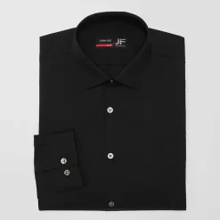 J. Ferrar Ultra Comfort Mens Slim Fit Stretch Fabric Wrinkle Free Long Sleeve Dress Shirt