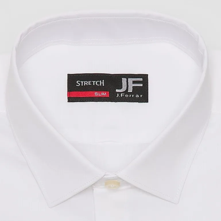 J. Ferrar Ultra Comfort Mens Slim Fit Stretch Fabric Wrinkle Free Long Sleeve Dress Shirt