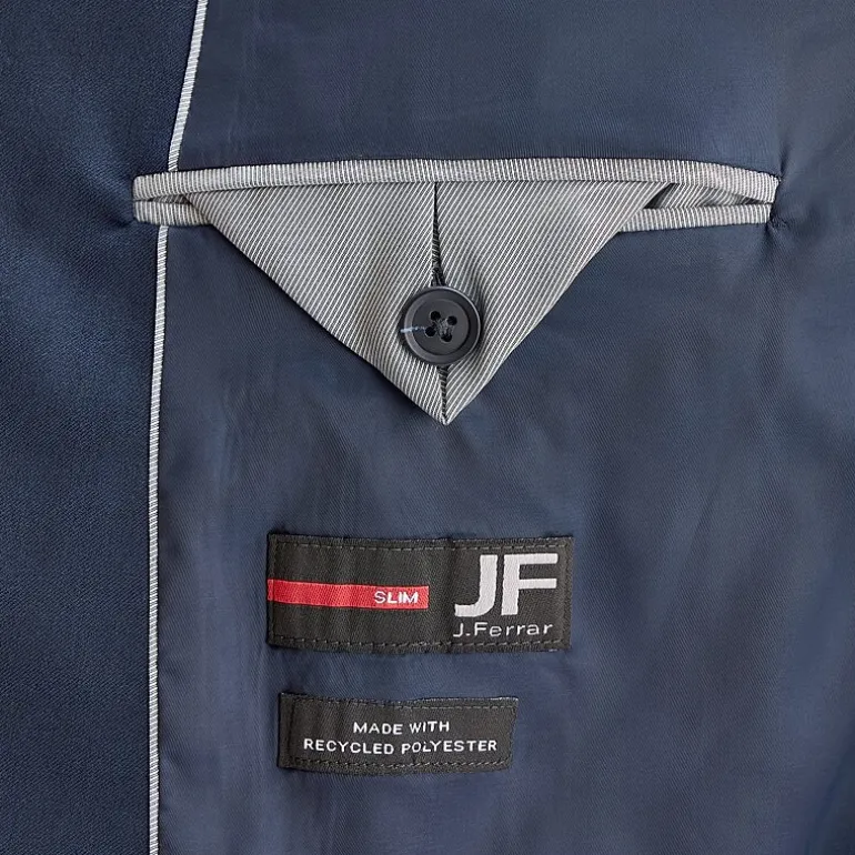 J. Ferrar Ultra Comfort Mens Stretch Fabric Slim Fit Suit Jacket
