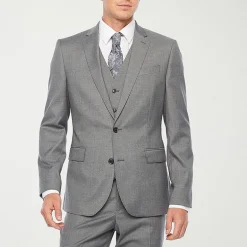 J. Ferrar Ultra Comfort Mens Stretch Fabric Slim Fit Suit Jacket