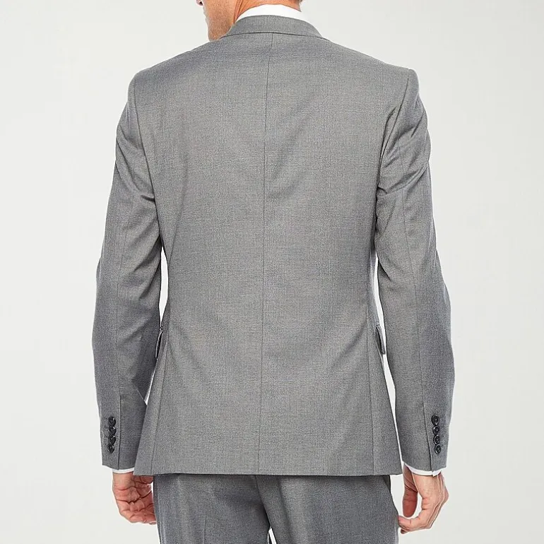 J. Ferrar Ultra Comfort Mens Stretch Fabric Slim Fit Suit Jacket