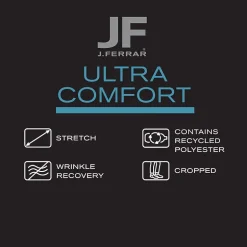 J. Ferrar Ultra Comfort Mens Stretch Fabric Slim Fit Flat Front Suit Pant